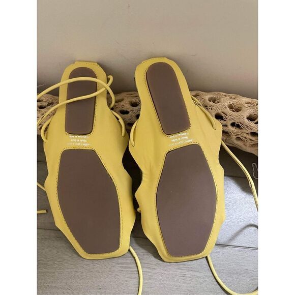 New Jeffrey Campbell Dune Drive Wrap Gladiator Sandals Size 6 - Picture 5 of 6